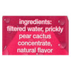 True Nopal Cactus Water - Prickly Pear - Case of 12 - 16.9 fl oz