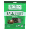 Rhythm Superfoods Kale Chips - Original - Case of 12 - 2 oz. Rhythm Superfoods Kale Chips - Original - Case of 12 - 2 oz.