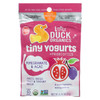 Little Duck Organics Freeze Dried Fruit and Yogurt - Tiny Yogurts - Organic - Pomegranate and Acai - Ages 1 Year Plus - .75 oz - case of 6 Little Duck Organics Freeze Dried Fruit and Yogurt - Tiny Yogurts - Organic - Pomegranate and Acai - Ages 1 Year Plus - .75 oz - case of 6
