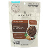 Navitas Naturals Almonds - Organic - Superfood Plus - Cacao Hemp - 4 oz - case of 12