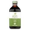 Simply Organic Pure Vanilla Extract - Case of 6 - 8 Fl oz.