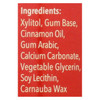 Spry Xylitol Gems - Cinnamon - Case of 6 - 30 Count