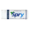 Spry Xylitol Gum - Peppermint - Case of 6 - 30 Count