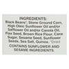 Food Should Taste Good Multigrain Bean Chips -Black Bean - Case of 12 - 5.5 oz