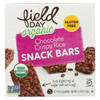 Field Day Organic Chocolate Crispy Rice Snack Bars - Crispy Rice Snack Bars - Case of 6 - 3.9 oz.