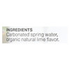 Sanavi Sparkling Spring Water - Lime - Case of 12 - 17 Fl oz. Sanavi Sparkling Spring Water - Lime - Case of 12 - 17 Fl oz.