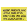 Tea's Organic Green Tea - Lightly Sweet Lemon Mint - Case of 12 - 16.9 Fl oz. Tea's Organic Green Tea - Lightly Sweet Lemon Mint - Case of 12 - 16.9 Fl oz.