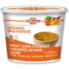 Taste Adventure Sweet Corn Chowder Soup Cups - Organic - 10 Each - 10 lb.