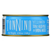 Tonnino Tuna - Tuna Light In Water Can - CS of 12-4.9 OZ