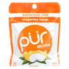 Pur Mint Gum - Tangerine Tango - Case of 12 - 22 Gram