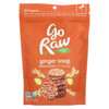 Go Raw - Organic Sprouted Cookies - Ginger Snap - Case of 12 - 3 oz.