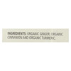 Celestial Tea - Organic - Ginger & Tumeric - Herbal - Case of 6 - 20 BAG