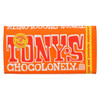 Tony's Chocolonely Bar - Milk Chocolate Caramel Sea Salt - Case of 15 - 6 oz.