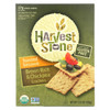 Harvest Stone Harvest Stone Organic Crackers - Rice and Chickpea - Case of 6 - 3.54 oz.