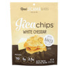 Jicachips Jicama Chips - White Cheddar - Case of 8 - 0.9 oz. Jicachips Jicama Chips - White Cheddar - Case of 8 - 0.9 oz.