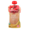 Happy Baby Happy Baby Clearly Crafted - Bananas Raspberries and Oats - Case of 16 - 4 oz. Happy Baby Happy Baby Clearly Crafted - Bananas Raspberries and Oats - Case of 16 - 4 oz.