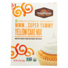 Madhava Honey Super Yummy Yellow Cake Mix with Ancient Grains - Case of 6 - 15.2 oz.