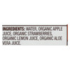 Ella's Kitchen Juice Blends - Strawberry Lemonade - Case of 4 - 6.75 Fl oz.