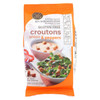 Natural Nectar Croutons - Gluten Free - Onions and Pepper - Case of 8 - 2.6 oz.