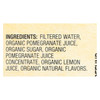 Santa Cruz Organic Agua Fresca - Pomegranate - Case of 12 - 32 Fl oz.