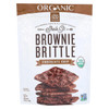 Sheila G's Organic Brownie Brittle - Chocolate Chip - Case of 12 - 5 oz.