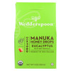 Wedderspoon Drops - Organic - Manuka Honey - Eucalyptus - 4 oz