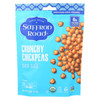 Saffron Road Crunchy Chickpeas - Sea Salt - Case of 12 - 6 oz. Saffron Road Crunchy Chickpeas - Sea Salt - Case of 12 - 6 oz.
