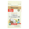 Spectrum Naturals Coconut Oil - Organic Virgin - Case of 6 - 0.5 oz.