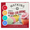 J.R. Waktins Food Coloring - Assorted - Case of 6 - 4 Count