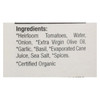 Napa Valley Heirloom Tomato Organic Pasta Sauce - Garlic and Herb - Case of 6 - 24 oz.
