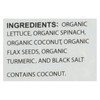 Warp Organic Veggie Flatbread - Veggie Life - Case of 8 - 4.2 oz. Warp Organic Veggie Flatbread - Veggie Life - Case of 8 - 4.2 oz.