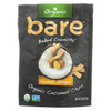 Bare Fruit Organic Coconut Chips - Sweet Ginger - Case of 12 - 2.8 oz