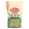Arrowhead Mills - Oats - Steel Cut - Gluten Free - Case of 6 - 24 oz