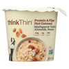 Think! Thin Protein & Fiber Hot Oatmeal -Vanilla - Almonds - Pecan - Case of 6 - 1.76 oz Think! Thin Protein & Fiber Hot Oatmeal -Vanilla - Almonds - Pecan - Case of 6 - 1.76 oz