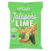 Late July Snacks Tortilla Chips - Jalapeno Lime Clasico - Case of 24 - 1.5 oz.