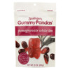 Bissinger's Gummy Pandas Pomegranate White Tea Gummy Pandas - Case of 12 - 3 oz.
