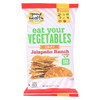 Snikiddy Snacks Eat Your Vegetables Tasty Veggie Chips - Jalapeno Ranch - Case of 12 - 4.5 oz. Snikiddy Snacks Eat Your Vegetables Tasty Veggie Chips - Jalapeno Ranch - Case of 12 - 4.5 oz.
