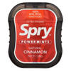 Spry Xylitol Power Mints - Cinnamon - Case of 6 - 70 count