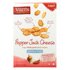 Van's Natural Foods Crackers - Peppr Jack Cheese - Case of 6 - 5 oz Van's Natural Foods Crackers - Peppr Jack Cheese - Case of 6 - 5 oz