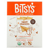 Bitsys Brainfood Crackers - Maple Carrot Crisp - Case of 6 - 5/1 oz.