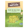 Back To Nature Crackers - Kale and Sea Salt - Case of 6 - 6.5 oz.