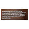 Organic Valley Organic Fuel Whey Protein Powder - Chocolate - 12 oz