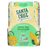 Santa Cruz Organic Lemonade - Organic - Sparkling - Green Tea - Mint - Case of 6 - 4/12 fl oz Santa Cruz Organic Lemonade - Organic - Sparkling - Green Tea - Mint - Case of 6 - 4/12 fl oz
