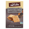 Back To Nature Crackers - Whole Wheat Black Pepper - Case of 12 - 8.5 oz Back To Nature Crackers - Whole Wheat Black Pepper - Case of 12 - 8.5 oz