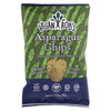 Vegan Rob's Supergrain Mini Waves Chips - Asparagus - Case of 12 - 3.5 oz Vegan Rob's Supergrain Mini Waves Chips - Asparagus - Case of 12 - 3.5 oz