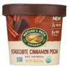 Nature's Path Organic Hot Oatmeal - Dark Chocolate Cinnamon Pecan - Case of 12 - 1.94 oz