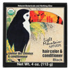 Light Mountain Hair Color/Conditioner - Organic - Black - 4 oz Light Mountain Hair Color/Conditioner - Organic - Black - 4 oz