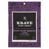 Krave Pork Jerky - Black Cherry Barbecue Seasoned - Case of 18 - 1 oz Krave Pork Jerky - Black Cherry Barbecue Seasoned - Case of 18 - 1 oz