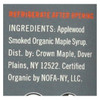 Crown Maple Syrup - Applewood Smoked - Case of 8 - 8.5 fl oz.