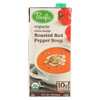 Pacific Natural Foods Organic Soup - Creamed French Roasted Pepper - Case of 6 - 32 fl oz